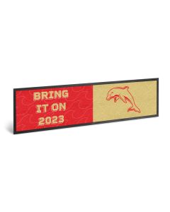 Dolphins NRL Bring It On 2023 Bar Runner