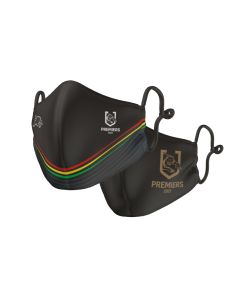 Penrith Panthers NRL Premiers 2021 Small Adult Face Mask
