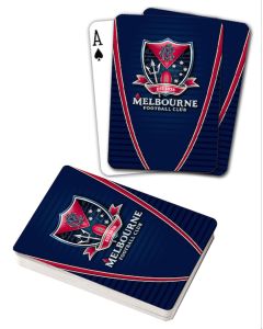 Melbourne Demons AFL Standard Playing Cards