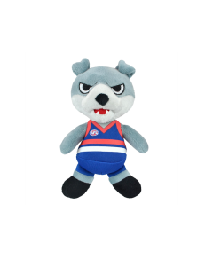 Western Bulldogs AFL Rascals Mascot 20cm Plush Stuffed Animal