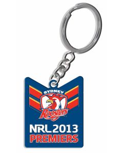 Sydney Roosters NRL 2013 Premiers Enamel Keyring