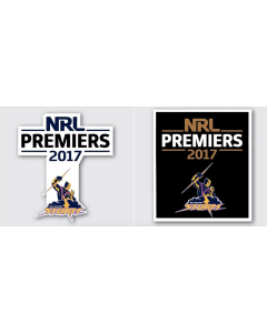 Melbourne Storm NRL 2017 Premiers Mini Decal Stickers