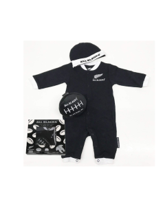 New Zealand All Blacks New Born Baby 3 Piece Gift Pack