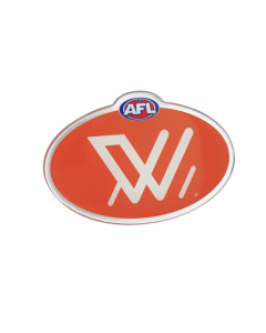 AFWL Lensed Chrome Decal Badge 