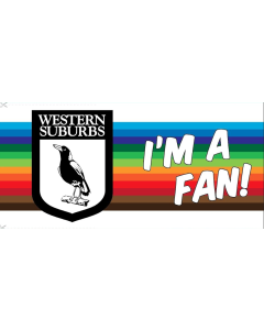 Western Suburbs Magpies NRL Heritage Bumper Sticker
