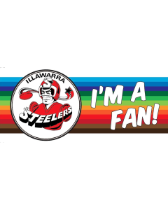 Illawarra Steelers NRL Heritage Bumper Sticker