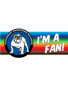 Canterbury Bulldogs NRL Heritage Bumper Sticker