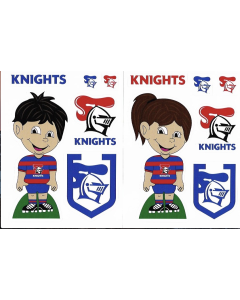Newcastle Knights NRL Boy Girl Logo Decal Stickers 