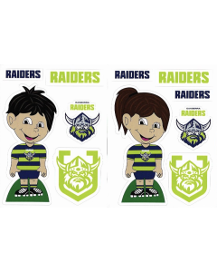 Canberra Raiders NRL Boy Girl Logo Decal Stickers 
