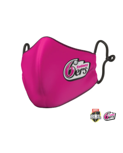 Sydney Sixers Big Bash League Kids Face Mask 