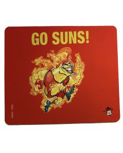 Go Suns Mascot Paul Harvey Design Coaster