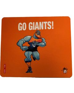 Go Giants Mascot Paul Harvey Design Coaster