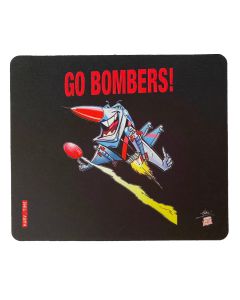 Go Bombers Mascot Paul Harvey Design Mouse Mat 