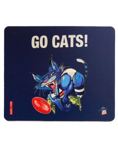 Go Cats Mascot Paul Harvey Design Mouse Mat 