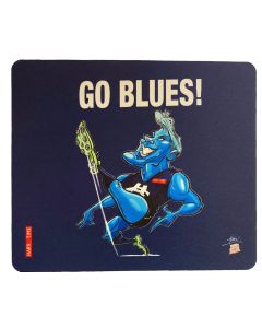 Go Blues Mascot Paul Harvey Design Coaster