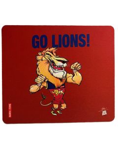 Go Lions Mascot Paul Harvey Design Mouse Mat 