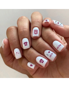 Queensland State of Origin NRL Nail Art Decals