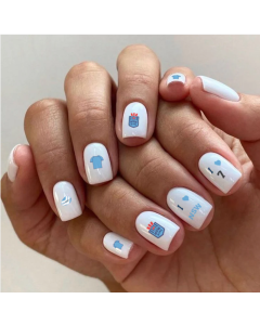 New South Wales State of Origin NRL Nail Art Decals