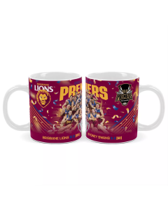 Brisbane Lions AFL Premiers 2024 Player Photo Coffee Cup