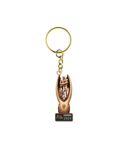 Penrith Panthers NRL Premiers 2024 Trophy Keyring 