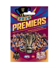 Brisbane Lions AFL Premiers 2025 Trophy Keyring