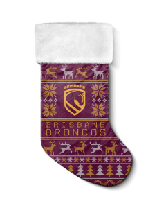 Brisbane Broncos NRL Jumbo Christmas Stocking