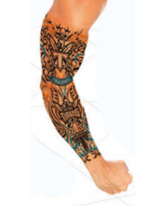 Gold Coast Titans NRL Youth Tattoo Sleeve