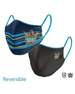 Gold Coast Titans NRL Kids Face Mask 