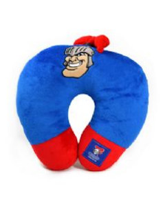 Newcastle Knights NRL Mascot Travel Cushion