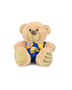West Coast Eagles AFL First Teddy Bear 23cm Plush Stuffed Animal
