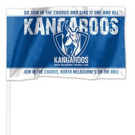 North Melbourne Kangaroos AFL Kids Flag - One Little Footy Fan