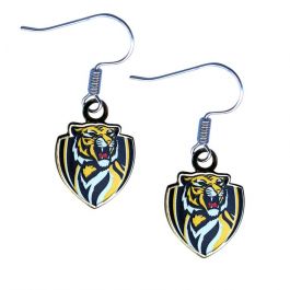 Richmond Tigers AFL Earrings - One Little Footy Fan