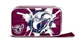 Manly Sea Eagles NRL COOLER BAG Zip insulated Drink School Lunch Box 