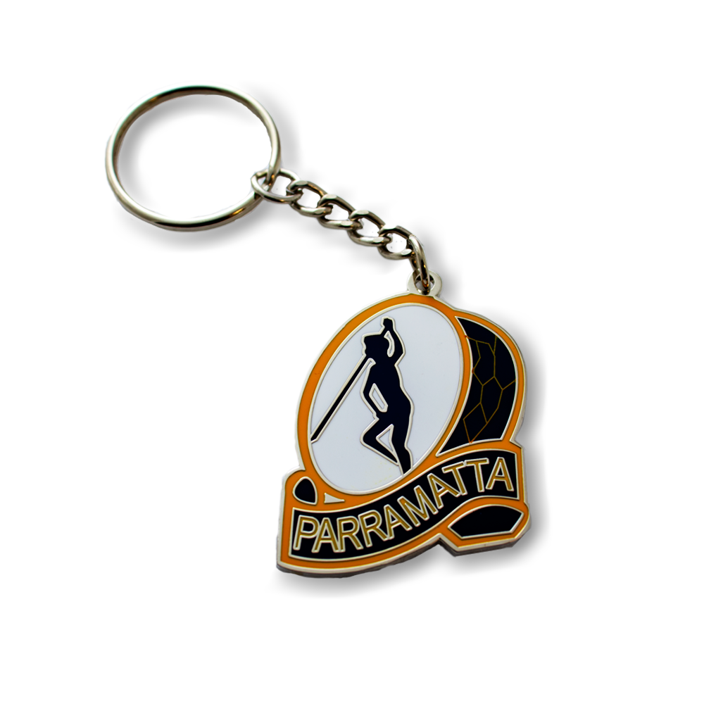 Parramatta Eels NRL Heritage Logo Metal Keyring | eBay